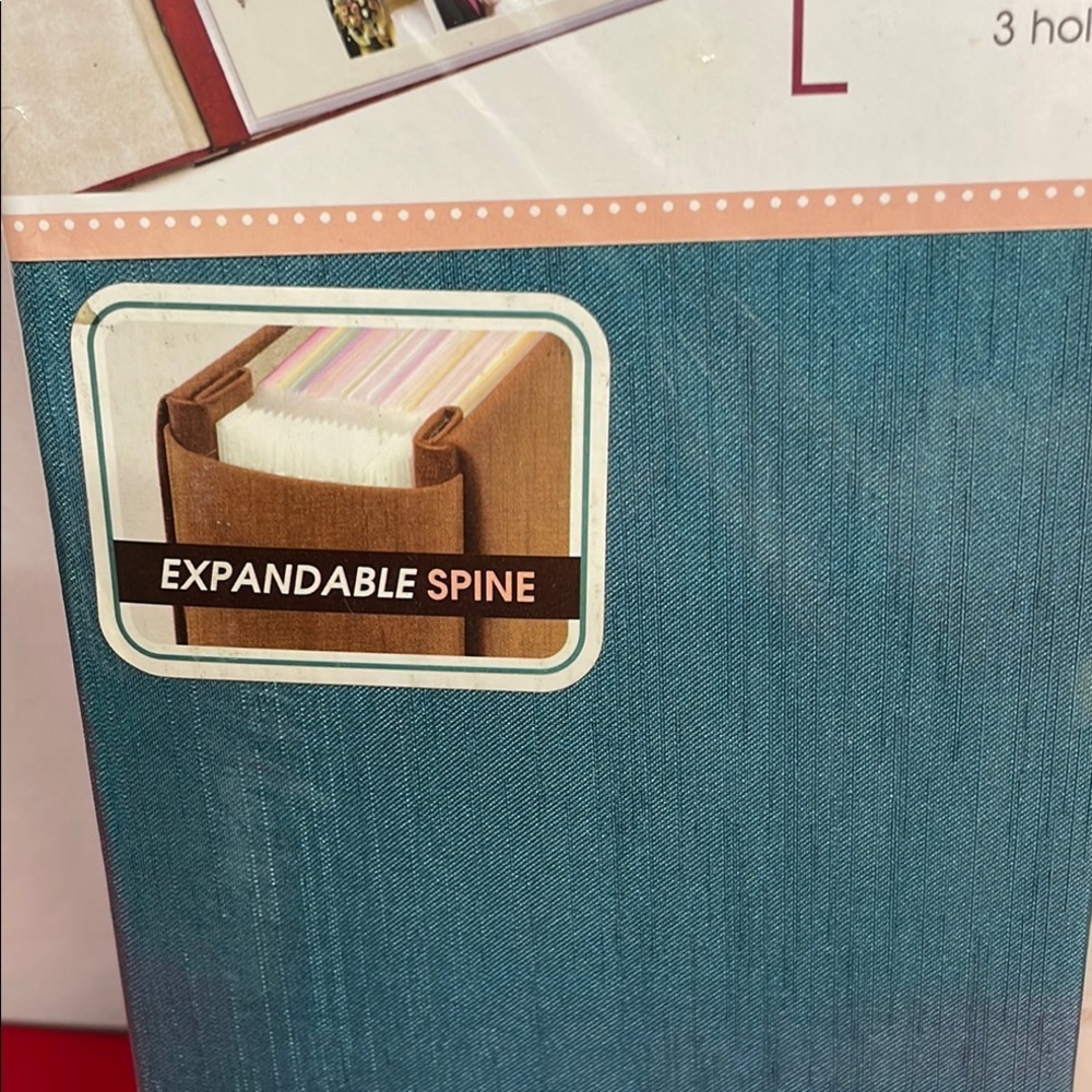 Memory Stor 2 Deluxe Blue Faux Silk Scrapbooks - 2 - 2x20 Page - Picture 5 of 5